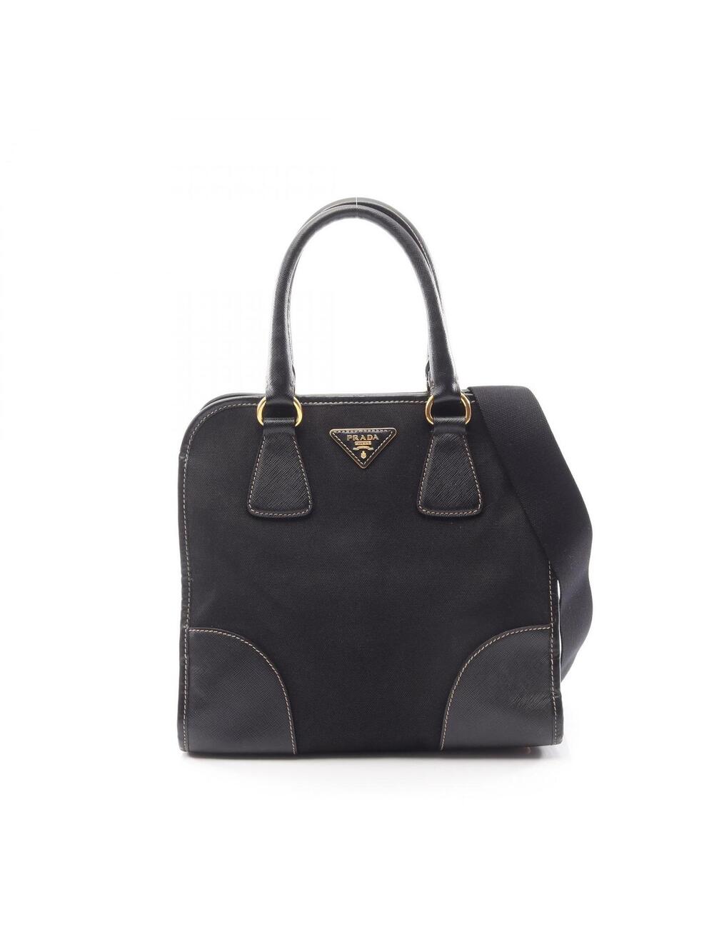 Prada Triangular Plate Shoulder Handbag #358750P70B